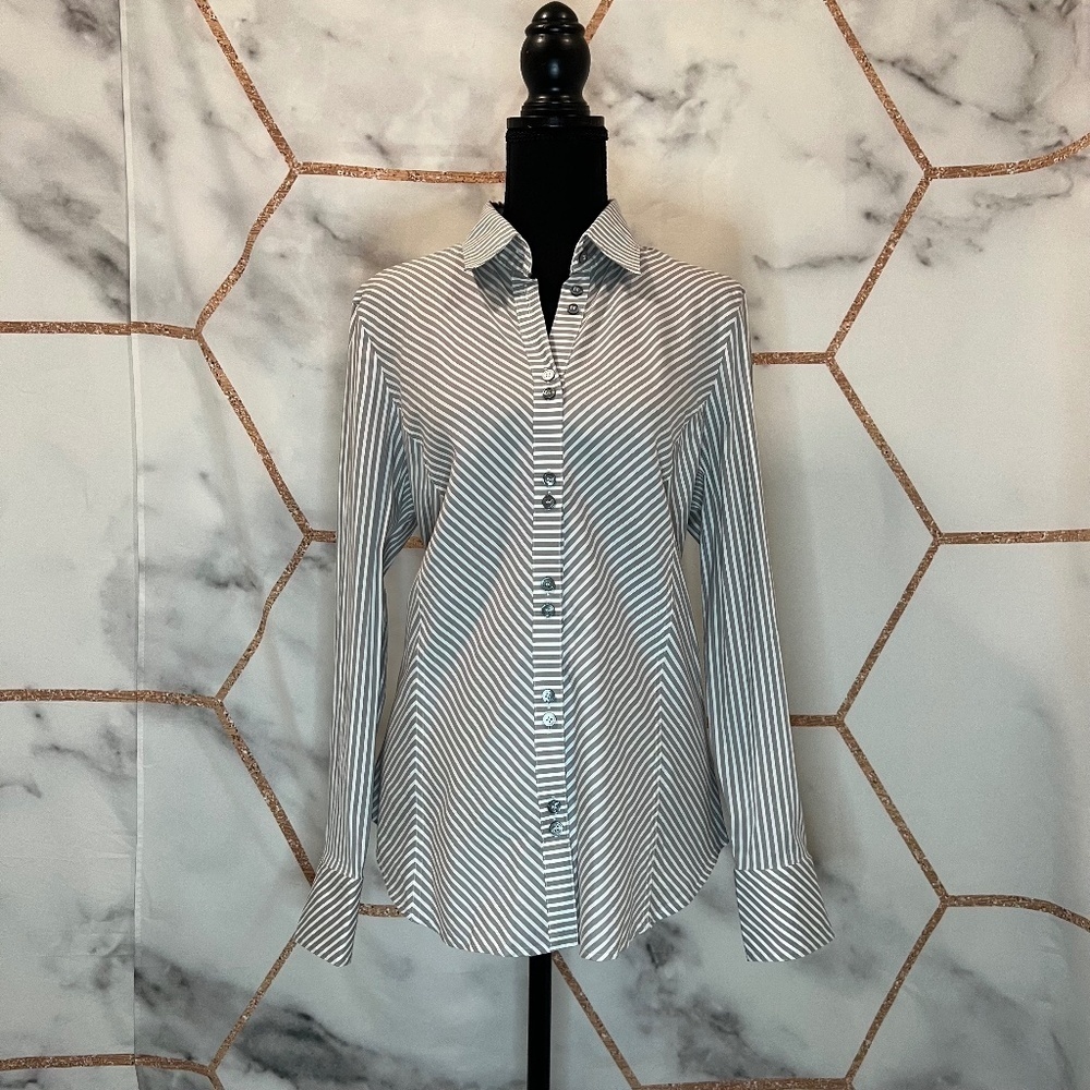 Basler Chevron Button Down Shirt